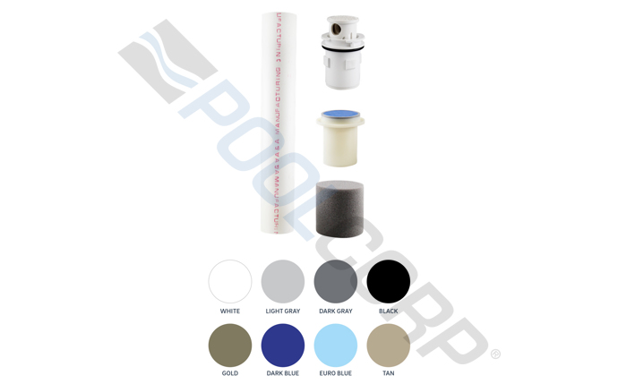 A&A 565431 G4V Series High Flow Venturi Complete Cleaning Head; 7 Inch H x 6.3 Inch W; White