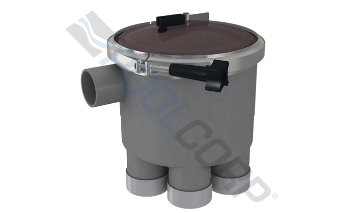 A&A 545617 3-Port Low Profile T-Valve; 2 Inch