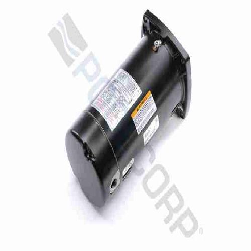Century(R) USQ1072 Square Flange Up-Rated Two-Compartment Pool Filter Motor; 0.75 HP; 3450 RPM; 115/230 V; 48Y; Threaded Shaft