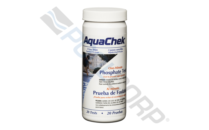 Hach 562227 Aquacheck(R) Test Kit; Phosphate Testing Parameter; 20 Tests/Bottle; 6 Bottles/Case