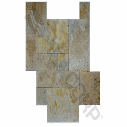 Atlantic Stone Source; 2193FP French Paver; Country Classic Tumbled; 3 cm Thick