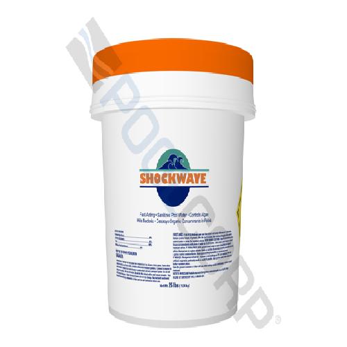 25240 Shockwave(TM) Granular Calcium Hypochlorite; 25 lb Pail