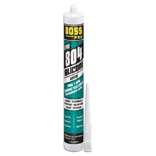 Soudal Accumetric; 142311 Boss(R) 804 Silicone Sealant; 10.3 oz; 12/Case
