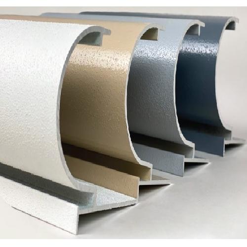 Cardinal Systems CRW-S12X06 CP2 Coping Straight 12 ft; White; Non-Skid