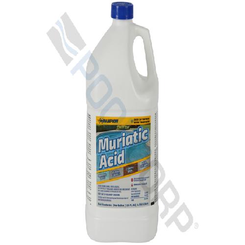 Champion CH516 Muriatic Acid; 1 gal; 4/Case