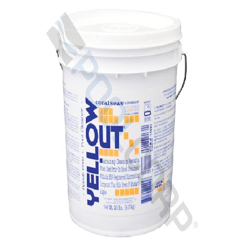 Coral Seas 17616COR Yellow Out(R) - Service; 20 lb Pail