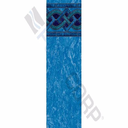 Latham Pool Products; LA5RB1800SO4MAX; Solona/Blue Marble EZ-Bead Above Ground Liner; Vinyl; 18 ft Round 54 Inch Wall