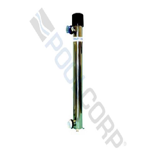 Delta Ultraviolet 35-08156 EP EP-40 Ultraviolet Sanitizer; 2 Inch Inlet/Outlet; Stainless Steel; 90 W; 120/240 V-50/60 Hz