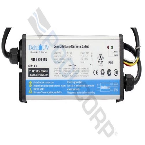 Delta Ultraviolet 70-10420 Universal Ballast For E/ES-15; E/ES-20; E/ES-40 Ultraviolet Sanitizer/Clarifier Systems; 120/230 V