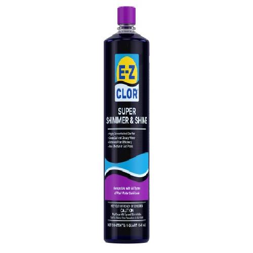 EZ-CLOR 50-10780 Super Shimmer & Shine 1 Qt.; 12/Case