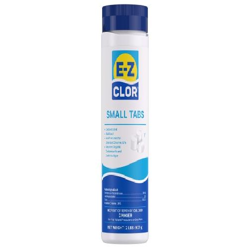 EZ-CLOR 671055097 Small Tabs; 2 Lb. 1" Tabs; 12/Case