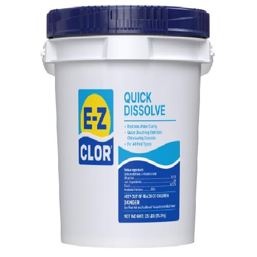 EZ-CLOR 12000530 Quick Dissolve 25 Lb.