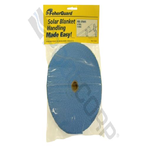 FeherGuard Products; FG-RS50 Reel Strapping for Above Ground Solar Cover Reel System; 50 ft Roll/Pack 6/Case