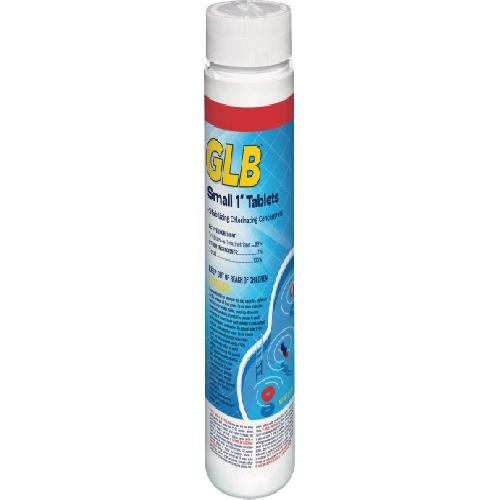 GLB(R) 71250A 1 Inch Small Chlorinating Tablets; 2 lb; 12/Case