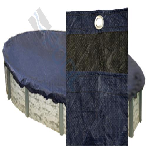 Cool Covers; 772545AU Unbound Winter Cover for 21 ft x 41 ft Oval Above-Ground Pool