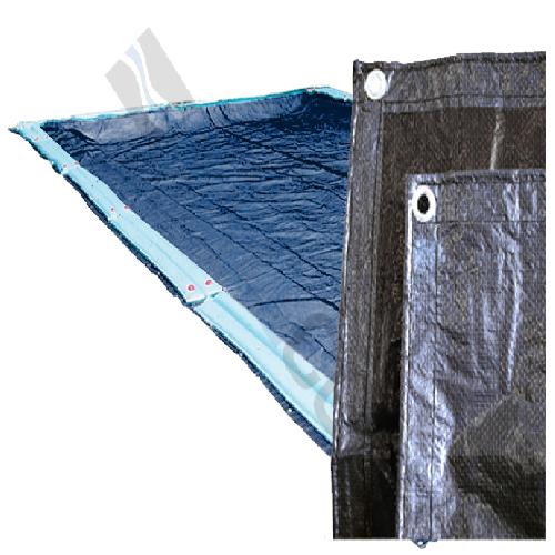 Cool Covers; 771933IU Quartz Winter Cover for 14 ft x 28 ft Rectangle In-Ground Pool