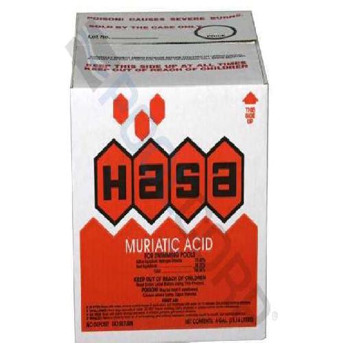 Hasa 15841 Muriatic Acid; 1 gal Can; 4/Case