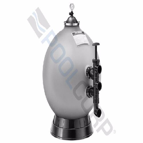 Hayward S311SXV Pro(TM) Series Plus Side Mount Sand Filter with 2 Inch Slide Valve; 31 Inch; 5 sq-ft; 50 psi