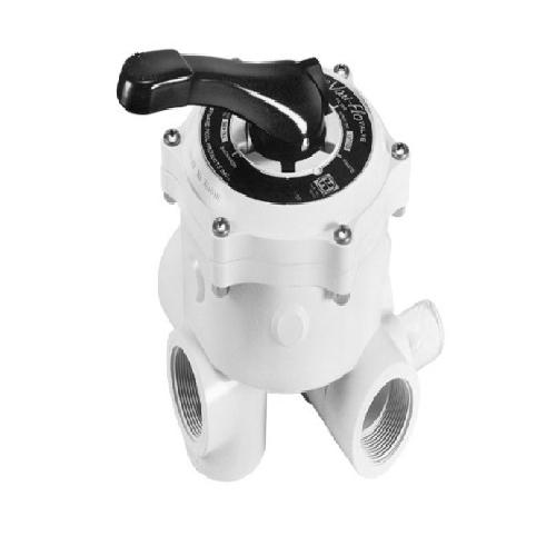 Hayward SP0710XALL Vari-Flo(TM) XL Side Mount Multi-Port Control Valve; 1-1/2 Inch FIP; White
