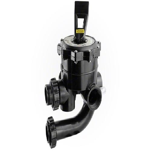 Hayward SP0715XR50 Vari-Flo(TM) XL Side Mount Multi-Port Control Valve For Pro-Grid(TM) Vertical Grid DE Filter and Micro-Clear(TM) Vertical Grid DE Filter; 2 Inch FIP; Black