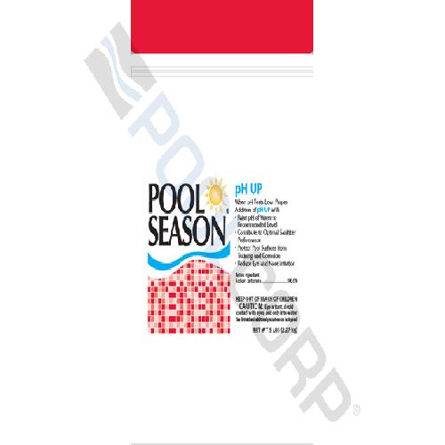 Pool Season PSA5-SN pH Up; 5 Lb. Pouch; 8/Case