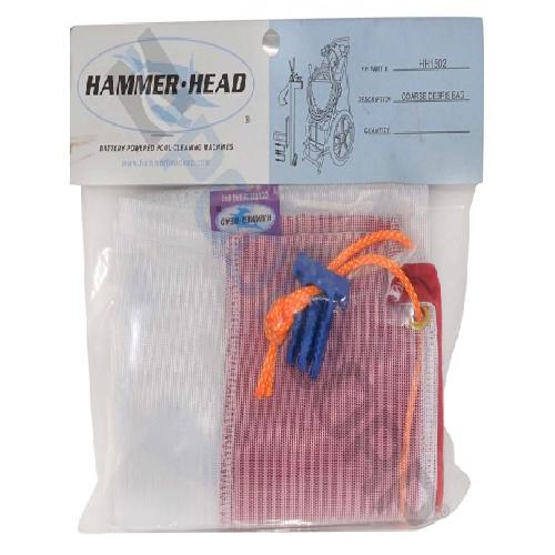 Hammerhead HH1502COMP Complete Coarse Debris Bag with Cleat; 300 microns; Purple