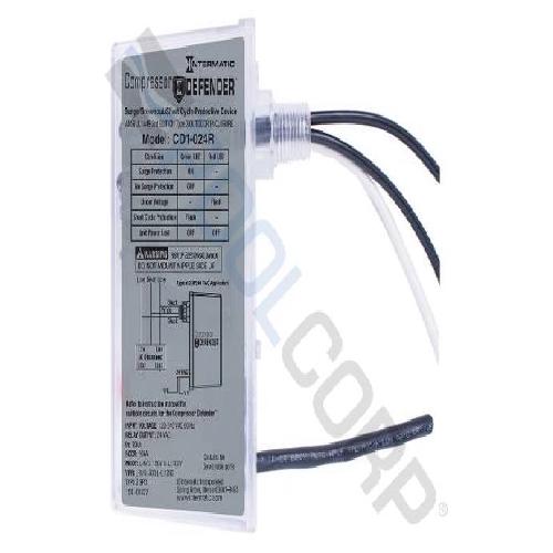 Intermatic CD1-024R Type 2 SPD Compressor Defender; 120-240 VAC; 60 Hz