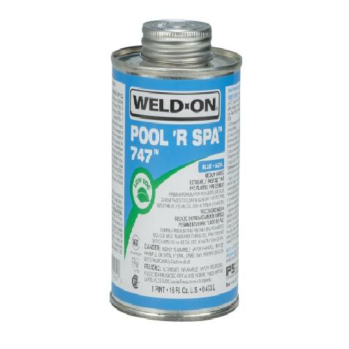 IPS Corporation; 10853; Weld On; 747; Weld-On 747 Pool 'R Spa