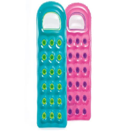Intex Recreation Corporation; 59895EP; Floats & Toys; Pool Mats & Lounges;18-Pocket Suntanner Lounges; Dimensions - 74" x 28"