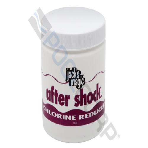 Jack's Magic(R) JMAFTER08 After Shock Chlorine Reducer; 8 oz Bottle; 12/Case
