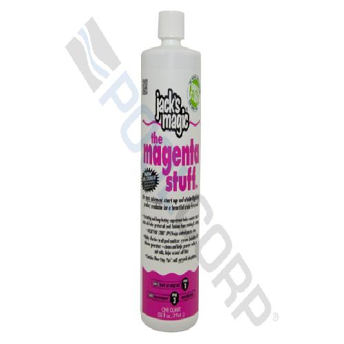 Jack's Magic(R) JMMAGENTA032 The Magenta Stuff; 32 oz Bottle; 12/Case