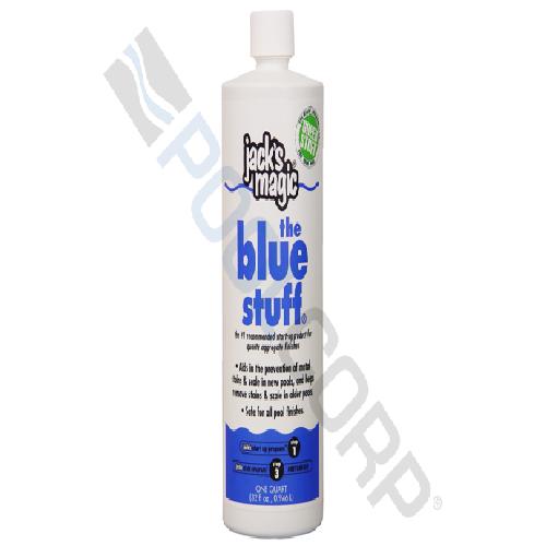 Jack's Magic(R) JMBLUE032 Metal Solution - The Blue Stuff; 32 oz Bottle; 12/Case