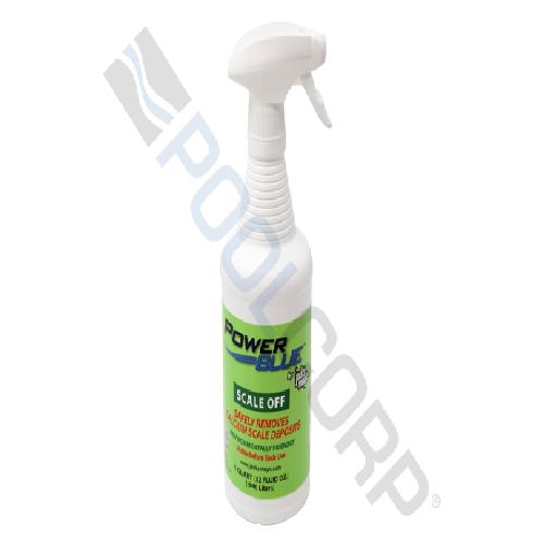 Jack's Magic(R) JMPBSCALEOFF032 Power Blue Scale Off; 1 qt Bottle