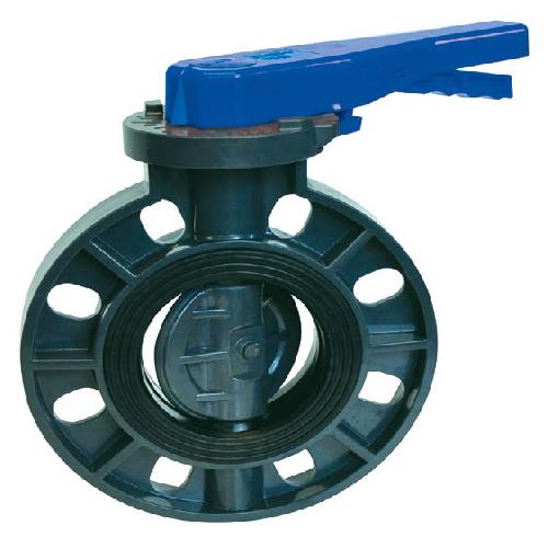 Lasco Fittings; V30711N;711N; 711N Series Butterfly Valves ? 3-8" Lever
