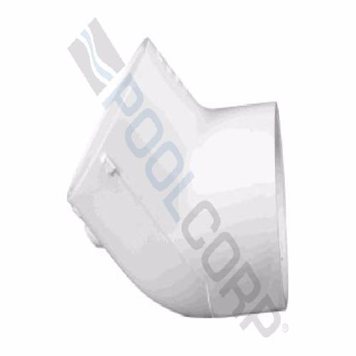 Lasco Fittings; 417010BC;SCH40 45 degree Elbow Slip