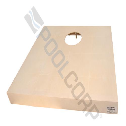 Latham Pool Products; DLM-ST0480000LC; Light Polymer Panel; 4 ft; Deluxe Manila