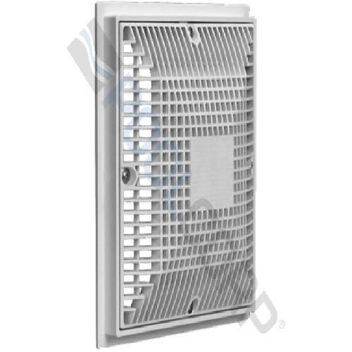 Neptune Benson MLD-FGD-0909-2W Lawson Aquatics(TM) SuperFlow(TM) Domed Drain Cover; 9 Inch x 9 Inch; White