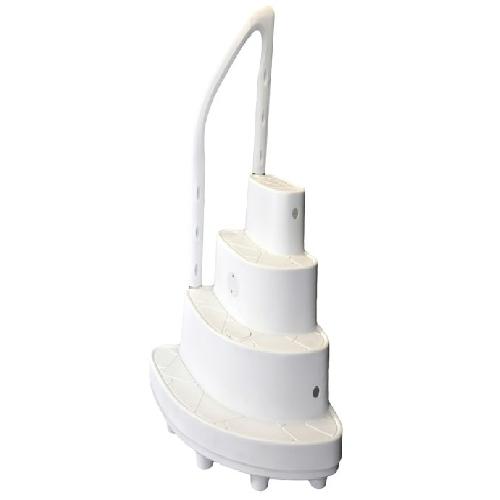 Lumi-O Innovaplas; 8005-S-B; Majestic - Wedding Cake III Step; Includes: Roto Mold Deck Support