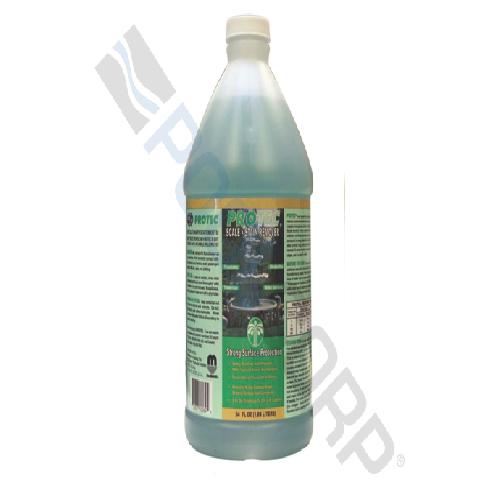 Mcgrayel 60064 Easy Care(TM) Protec(R) Scale/Stain Remover and Inhibitor; 64 oz Bottle; 8/Case