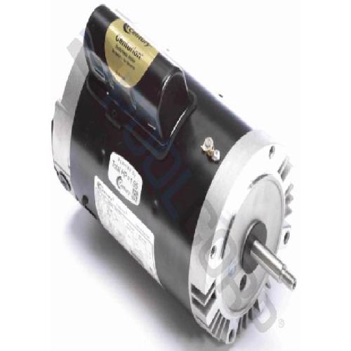 Century(R) Centurion(R) B129 Full-Rated Pool and Spa Pump Motor; 1.5 HP; 3450 RPM; 115/230 V; 56J; Threaded Shaft