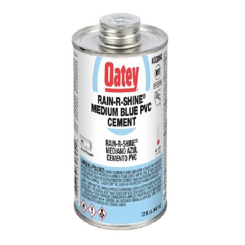 Oatey Supply Chain Services Inc; 30894; 32 Ounce PVC Rain-R-Shine Blue Cement