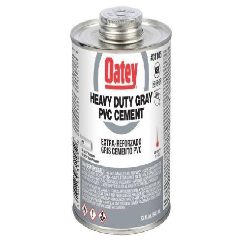 Oatey Supply Chain Services Inc; 31105; 32 Ounce PVC Heavy Duty Gray Cement