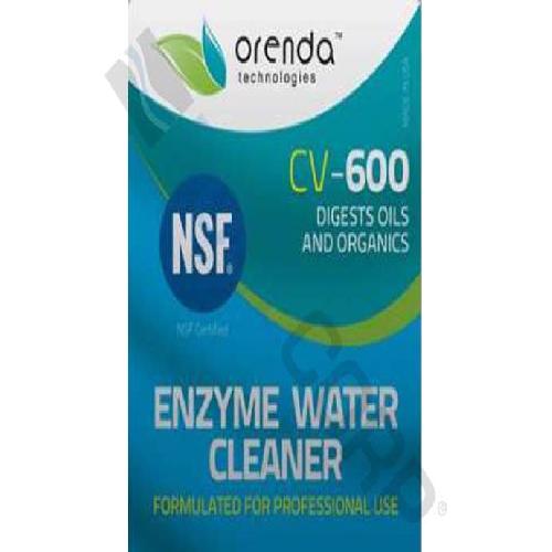 Orenda CV-600-4GAL CV600 Catalytic Enzyme Water Cleaner; 1 gal Bottle; 4/Case