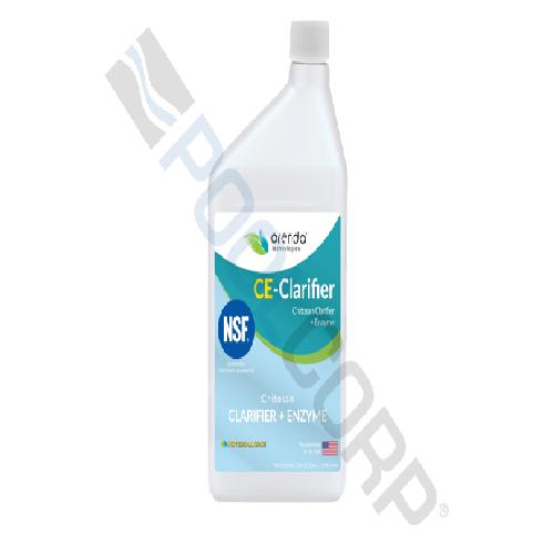 Orenda CE-CLARIFIER-12X1QT Chitosan Clarifier Plus Enzyme; 1 qt; Pale Yellow to Light Amber; 12/Case