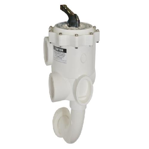 Pentair 261055 PVC Side Mount MultiPort Valve; 2 Inch Slip