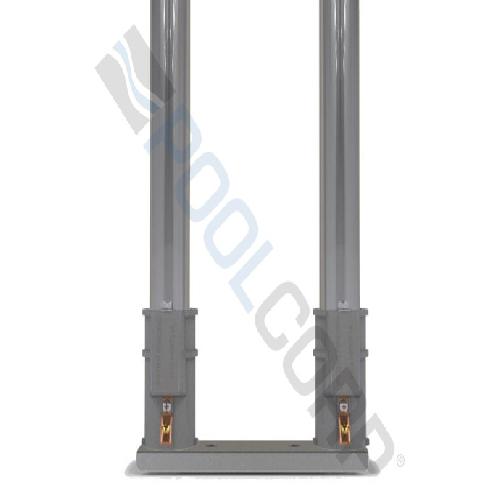 Permacast PC-4008-P Channels with Perma-Socket; 8 Inch Center; Plastic