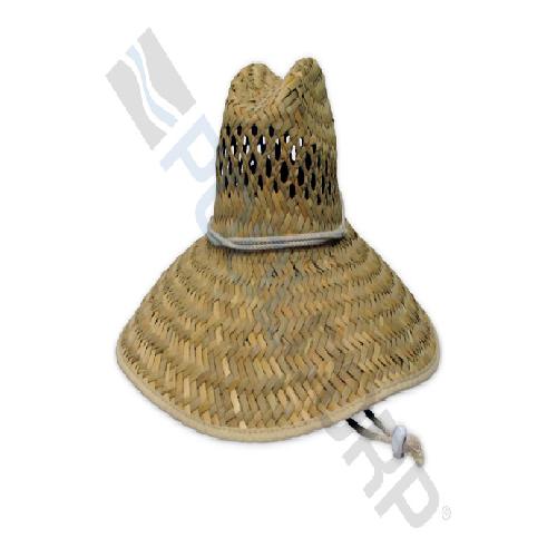 Poolmaster 58003 Lifeguard Hat with Elastic Band; Universal; Fiber; Natural