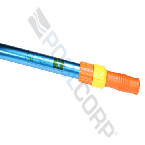 Oreq PL40816 PoolPals(TM) Stinger(TM) 2-Piece Pole with Handgrip & Dual Outside Cam Lock; 8 - 16 ft