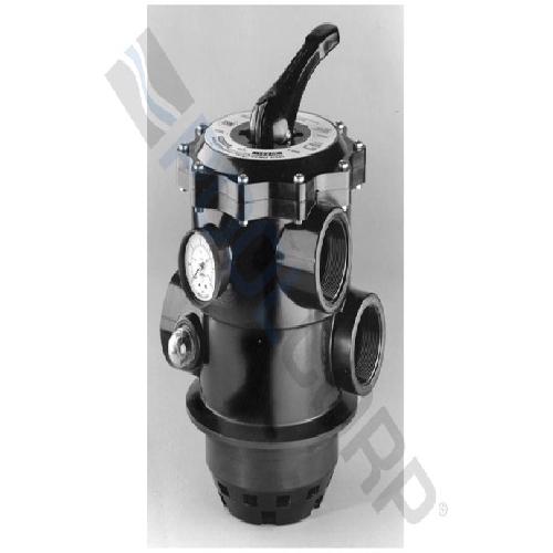 Praher TM-12-CFC ABS Clamp-Down Top Mount Multiport Valve For Triton(R) Filter; 1-1/2 Inch