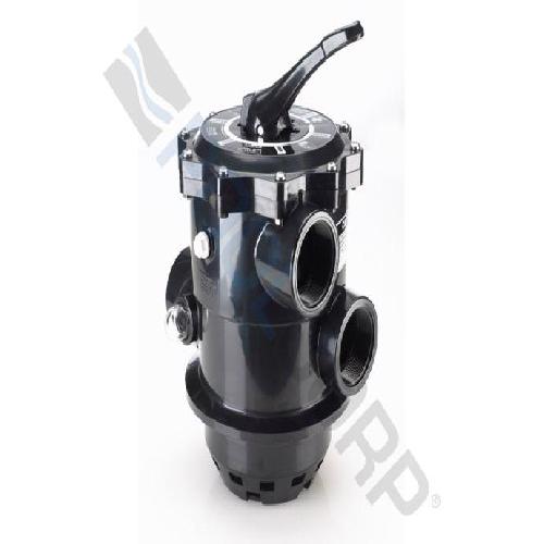 Praher TM-22-L ABS Clamp-Down Top Mount Multiport Valve For Sta-Rite Filter; 2 Inch